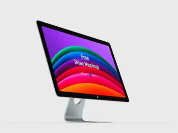 iMac and iMac Pro mockups